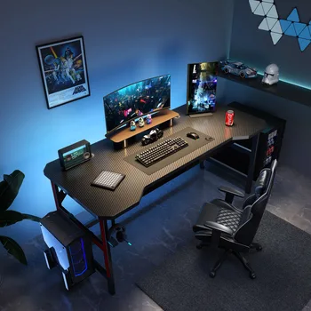 Письменный стол, компьютерный стол, домашний настольный компьютер для киберспорта, набор стульев, рабочий стол для спальни, Небольшой рабочий стол