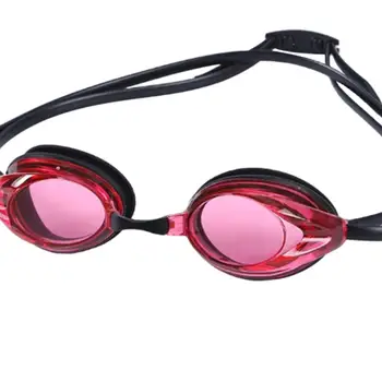Плавательные очки 2/3 Противотуманные Для мужчин Женщин Очки для взрослых Регулируемый ремешок Черный Золотой
