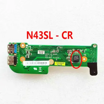 Плата N43SL - CR для чтения карт памяти ноутбука USB-плата SD-карты для Asus N43S N43J N43SL REV 2.0