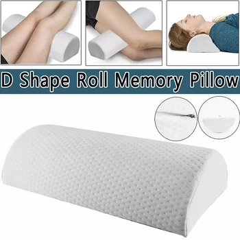 Подушки для сна из пены с эффектом памяти Half Moon, облегчающие боль в спине, талии, ногах, поддерживающая подушка для женских ног, Ортопедическая подушка для здоровья