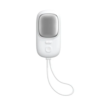 Портативный ручной мини-вентилятор с полупроводниковым USB-охлаждением, безлопастные вентиляторы, бесшумный карманный вентилятор, вентилятор для льда, белый