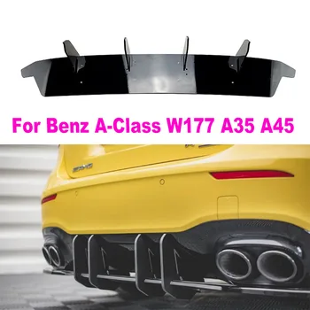 Применимо к Mercedes-Benz A-Class W177 A35 A45 AMG Задний Спойлер Задняя Лопасть Модификация Экстерьера