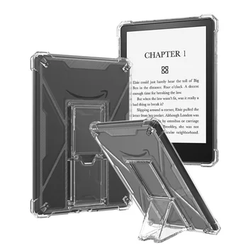 Прозрачная крышка-подставка для планшета Kindle 2022 Kindle Paperwhite 2021 Case M2L3EK Soft TPU Funda для Paperwhite 4/3/2/1 Cover 6.0 дюймов