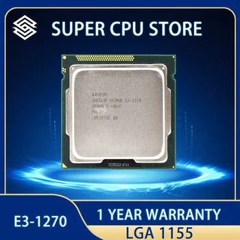 Процессор Intel Xeon E3-1270 E3 1270 8M 80W 3,4 ГГц Четырехъядерный процессор LGA 1155