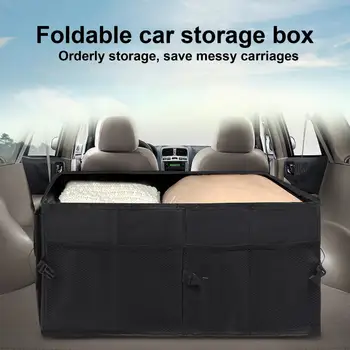 Прочный, простой в установке резервный ящик для хранения, прочный, несущий нагрузку, Многосеточный ящик для хранения в багажнике автомобиля на открытом воздухе