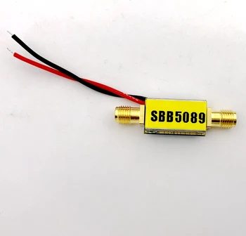 Радиочастотный усилитель 50 МГц-6 ГГц, усилитель малого сигнала, широкополосный усилитель SBB5089 с экранирующей коробкой