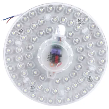 Светодиодный модуль потолочного освещения Источник света 36 Вт, Круглое освещение высокой яркости, Потолочный светильник в помещении, холодный Белый
