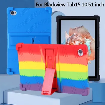 Силиконовый чехол с подставкой для 10,5-дюймового планшета Blackview Tab 15 Pro, защитный чехол для детей Blackview Tab15