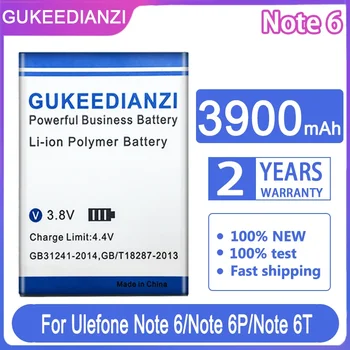 Сменный аккумулятор GUKEEDIANZI Note6 (3277) 3900 мАч Для Ulefone Note 6/6 P/6T Note6P Note6T