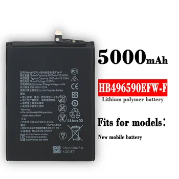 Сменный аккумулятор HB496590EFW-F Подходит для Встроенного Зарядного аккумулятора Мобильного телефона Huawei Changwan 20 Battery