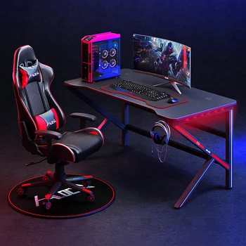 Стол для киберспорта, настольный компьютерный стол, домашний стол, интегрированная игра, комбинация стола и стула для киберспорта