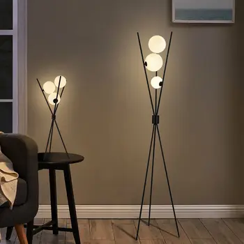 Торшер Nordic 3D Mood, современный светодиодный светильник, креативный кабинет для гостиной, Прикроватная лампа для спальни, украшение комнаты, Подставка для освещения