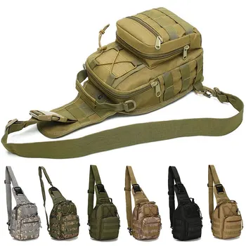 Уличная военная тактика, слинг, спортивная дорожная нагрудная сумка, сумка через плечо, походное снаряжение для кемпинга