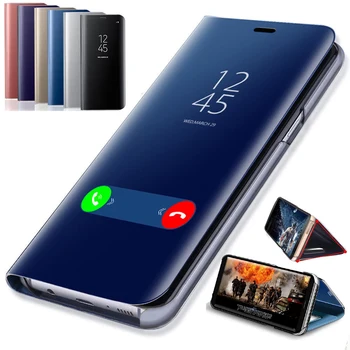 Умный Зеркальный Чехол Для Телефона Samsung Galaxy S10 S8 S9 Plus S7 S6 Edge Note 8 9 J3 J5 J7 2016 A3 A5 A7 2017 A8 A6 Plus 2018 Чехол