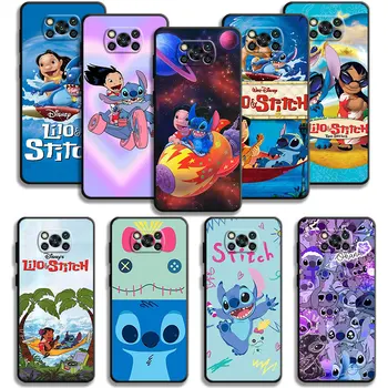 Чехол Disney Lilo & Stitch Love Happy Для Xiaomi POCO X3 NFC X4Pro M3 C40 для Mi 12 11 10 10T 8 Note10 Lite 11Ultra 11T Pro F1