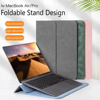 Чехол для ноутбука с Подставкой Чехол для MacBook Pro 13 M1 case A2338 2020 Huawei Surface Pro X Dell Xiaomi Air 13,3 15,6 14 дюймов