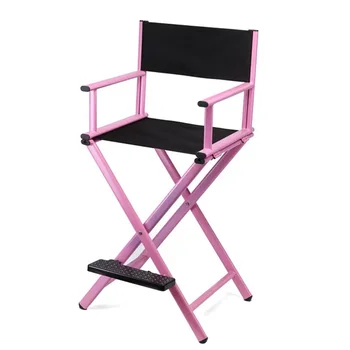 Кресло режиссера-визажиста с высоким алюминиевым каркасом, складная уличная мебель, легкое портативное складное кресло режиссера